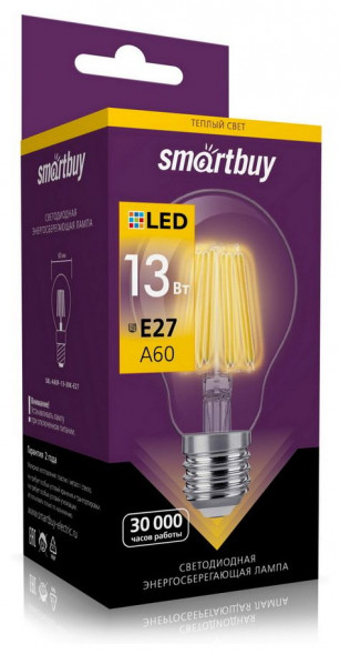 Лампа SMARTBUY (SBL-A60F-13-30K-E27) 13W/3000/E27