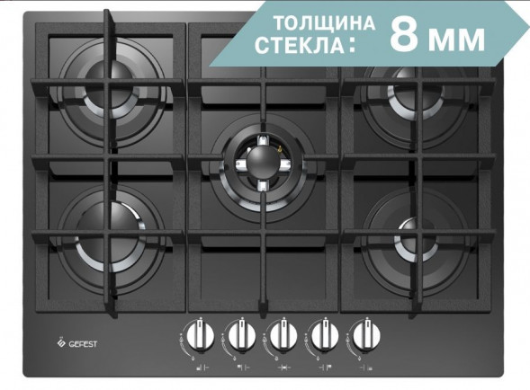 Варочная панель газовая GEFEST ПВГ 2342