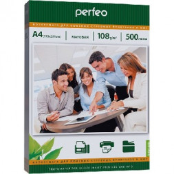 Фотобумага PERFEO (PF-MTA4-108/500) А4 108 г/м2 матовая 500л