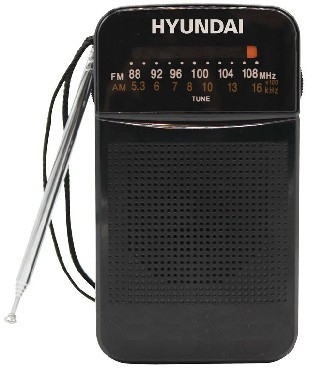Радиоприёмник HYUNDAI H-PSR110 черный