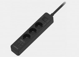 Сетевые фильтры HARPER UCH-440 Black PD3.0