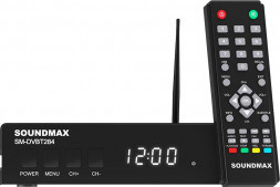 Плееры Медиа SOUNDMAX SM-DVBT284(черный)