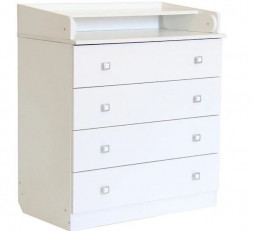 Комод ФЕЯ Комод Фея 1580 белый (1кор)