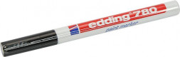 Маркер EDDING (09-3990) Маркер эмаль 0,8мм (для рисунка печатных плат) черный -780