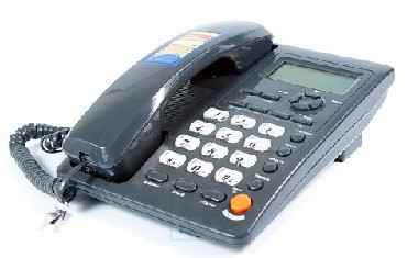 Телефон проводной ВЕКТОР 801/01 DARK GREY