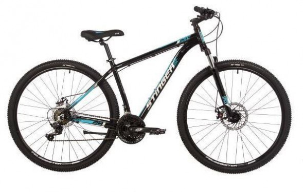 Велосипед STINGER 29AHD.ELEMEVO.22BK3 черный 163197
