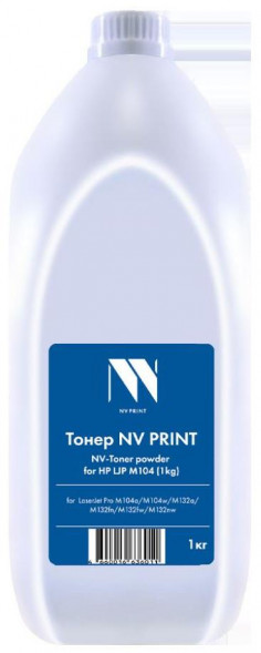 Тонер NV PRINT NV-HPLJPM104(1KG) черный (A6335)