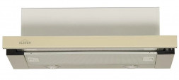 Встраиваемая вытяжка ELIKOR ИНТЕГРА GLASS 50Н-400-В2Д нерж/стекло бежевое