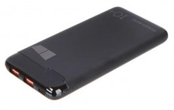 Повербанк MORE CHOICE (4627151197623) PB32S-10 Black 10000mAh