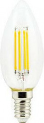Лампа светодиодная ECOLA N4QW70ELC candle LED Premium 7W/E14/2700K 360° filament теплый белый