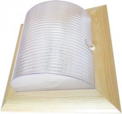 Светильник накладной влагозащищенный ECOLA TP53S1ECA GX53 LED НББ-04-60-012 2*GX53 клен