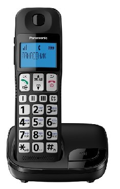 Телефон цифровой PANASONIC KX-TGE110RUB