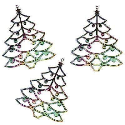 Новогодние Украшения ВОЛШЕБНАЯ СТРАНА Украшение подвесное Елочки 3шт