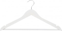 Вешалка РЫЖИЙ КОТ Вешалка деревянная с перекладиной, цвет белый (311388)