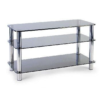 Стойка для TV MD 502 хром/дымч