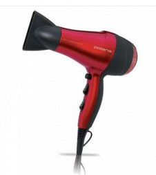 Фен POLARIS PHD 2077i красно-черный