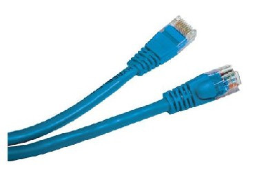 Витая пара REXANT (18-1514) UTB 5E кат. литой 0,5м синий