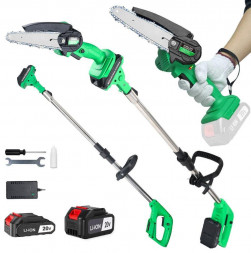 Цепная пила-высоторез ZITREK GreenSaw 20 Plus (20В, Li-Ion аккум. 2шт. - 1x1,5Ач + 1x3,0Ач)