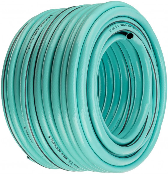 Шланг поливочный PALISAD Шланг 4 слойный поливочный 3/4", 50 м Мята, LUXE// PALISAD Шланг 4 слойный поливочный 3/4", 50 м Мята, LUXE//