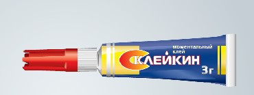 Клей СПУТНИК &quot;Склейкин&quot; - 3*BL-12 (клей) - 1 шт./ в составе упак. (24)