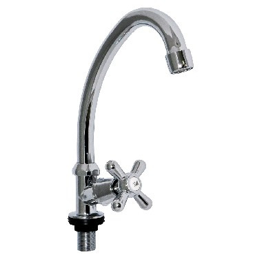 Кран на одну воду TORNADO 4105 Кран на одну воду металлокерамика (4 шт. в коробке)