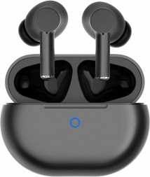 HYUNDAI Наушники H-EP202, Bluetooth, вкладыши, черный [hep202b]