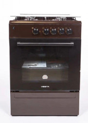 Плита газовая VESTA Bergamo VGG 10-G Коричневый ГКдух Ex