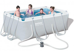Бассейн BESTWAY 56629 Каркасный бассейн POWER STEEL с ф.-насосом 282*196*84 см, 3662л