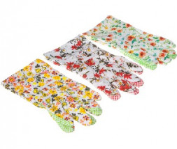 Перчатки INBLOOM Перчатки садовые х/б ткань с ПВХ точкой, 9 размер, 23см, 30гр 188-036