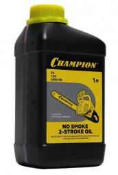 Масло CHAMPION JASO FD 1л (952830) Масло для 2-тактных двигателей полусинтетическое