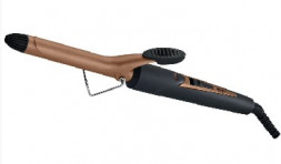 Прибор для укладки волос DELTA DL-0630 черный с бронзовым (щипцы)