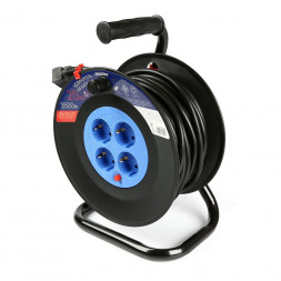 удлинитель SMARTBUY (SBE-16-4-20-Z) 4 гнз - 20м, на катушке, с/з