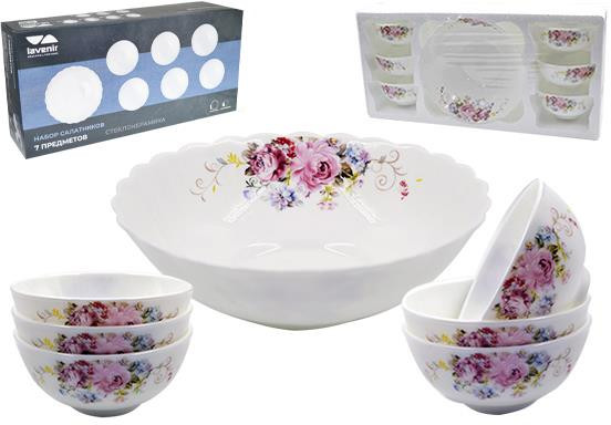 Набор салатников LAVENIR 7PCS A9-19010-1 (70756)