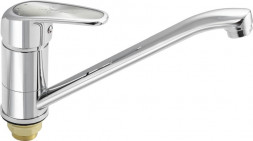 Смеситель для кухни RUSSIA-MOSCOW 2150 Смеситель кухонный шаровый с сатеновой ручкой