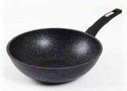 Сковорода МЕЧТА 078803 Гранит star WOK 28 см съемная ручка