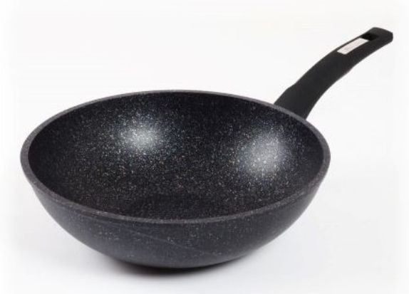 Сковорода МЕЧТА 078803 Гранит star WOK 28 см съемная ручка