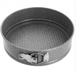 Разъемная форма для выпечки WEВBER BE-4605N 24*7 см, антиприг.покрытием MARBLE