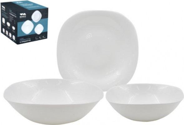 Столовый набор LAVENIR 13PCS SQ WHITE