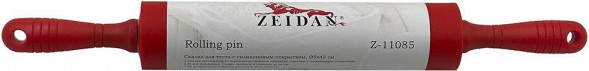 Скалка для теста ZEIDAN Z-11085 красная