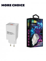 СЗУ MORE CHOICE (4627151195124) NC55QCm QC3.0 White