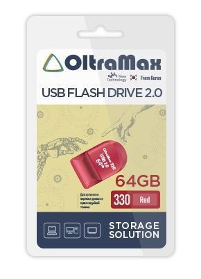 USB флэш-накопитель OLTRAMAX OM-64GB-330-Red