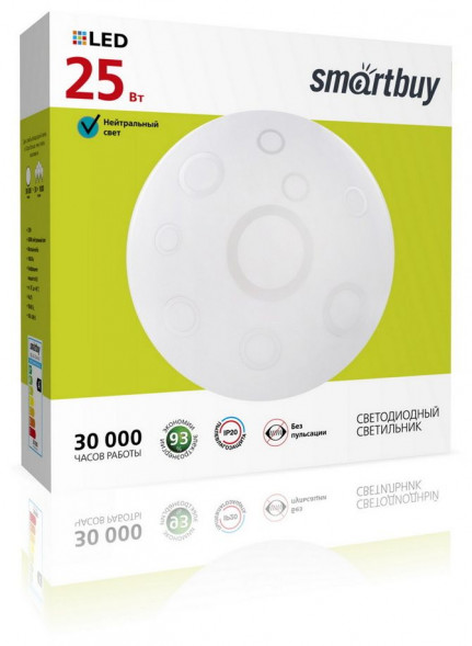 Светильник SMARTBUY (SBL-Ring-25-W-6K) 25W/6000К