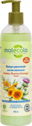 Шампунь MOLECOLA Шампунь укрепляющий для всех типов волос Репейник, Облепиха и Календула 400 мл, 71843