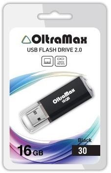 USB флэш-накопитель OLTRAMAX OM016GB30-В черный