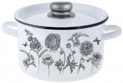 Кастрюля APPETITE 1с17с JE TAIME эмал цил 4,5л