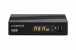 Цифровая телевизионная приставка HARPER HDT2-1514 DVB-T2/дисплей/MStar