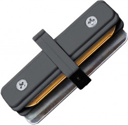 АКСЕССУАРЫ ДЛЯ СВЕТИЛЬНИКОВ VOLPE (UL-00006050) UBX-Q122 G11 BLACK 1 POLYBAG Соединитель для 2-х шинопроводов типа G, прямой внутренний. Однофазный. Черный. ТМ Volpe.