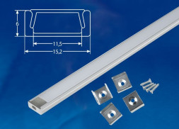 АКСЕССУАРЫ ДЛЯ СВЕТИЛЬНИКОВ UNIEL (UL-00005027) UFE-K02 SILVER/FROZEN 200 POLYBAG