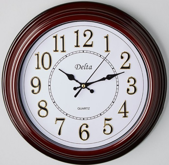 Часы настенные DELTA DT7-0008 29,7*29,7*4,7см