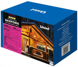 Гирлянда UNIEL (UL-00008560) ULD-B20007-480/DTA/RC WARM WHITE IP44